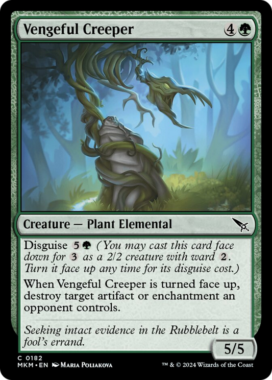 Vengeful Creeper [Murders at Karlov Manor] [Foil]