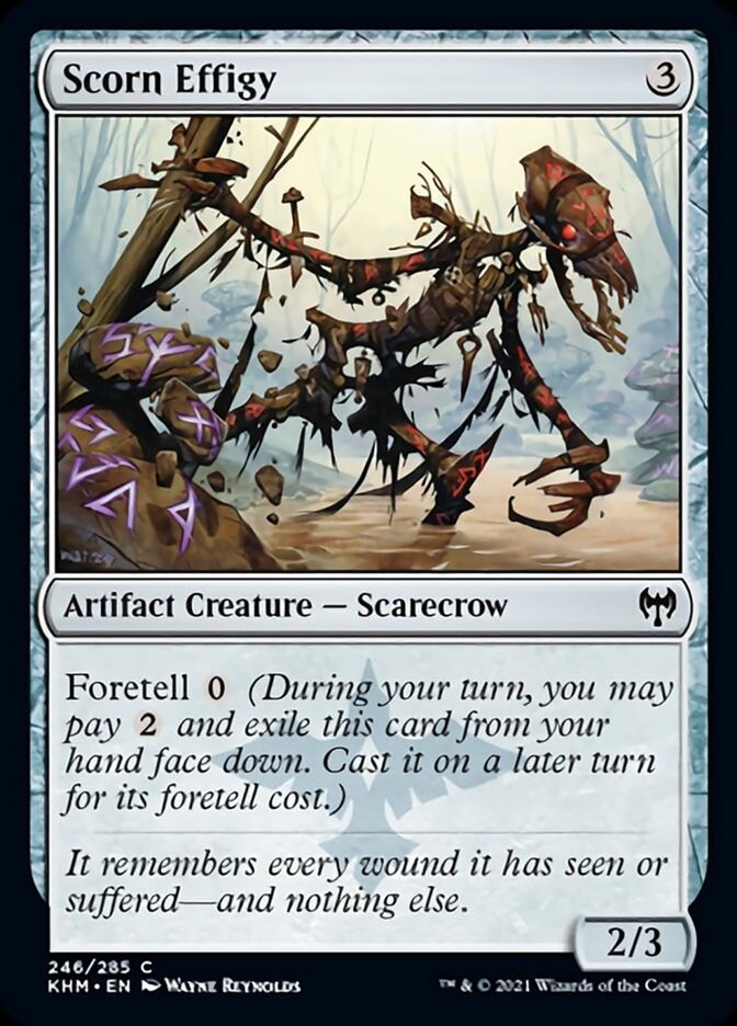 Scorn Effigy [Kaldheim] [Foil]