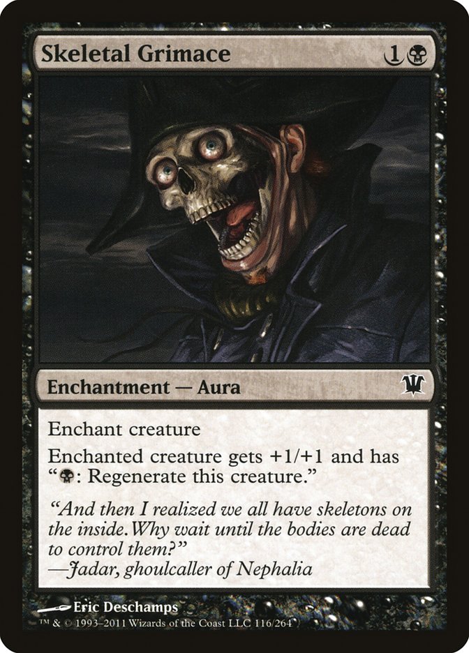 Skeletal Grimace [Innistrad] [Foil]