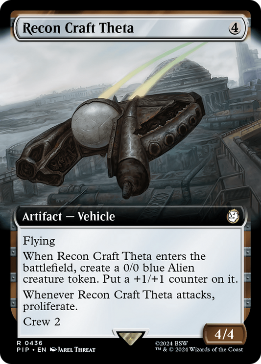 Recon Craft Theta (Extended Art) [Fallout] [Foil]