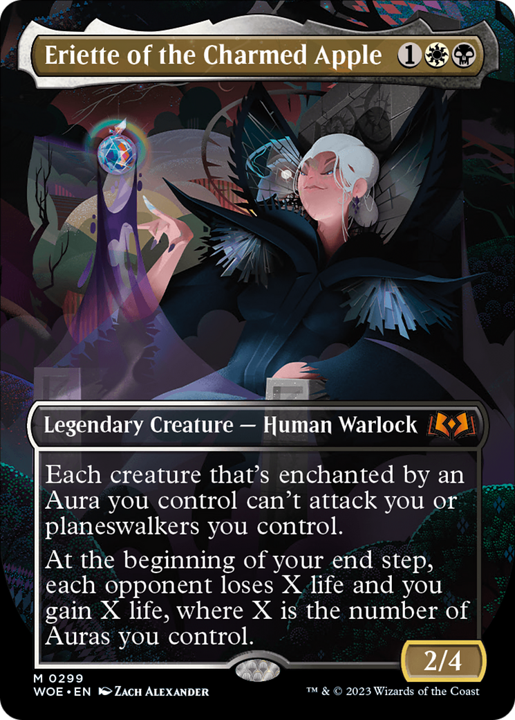 Eriette of the Charmed Apple (Borderless Alternate Art) [Wilds of Eldraine] [Foil]