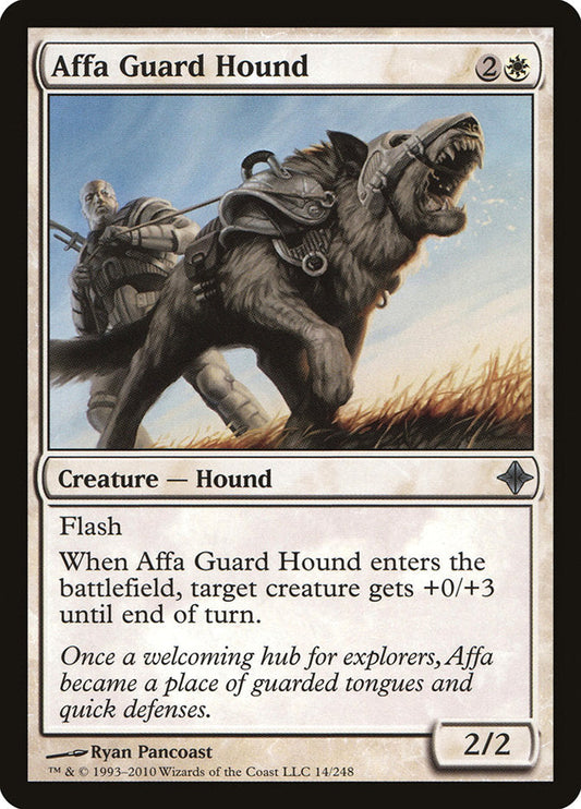 Affa Guard Hound [Rise of the Eldrazi] [Foil]