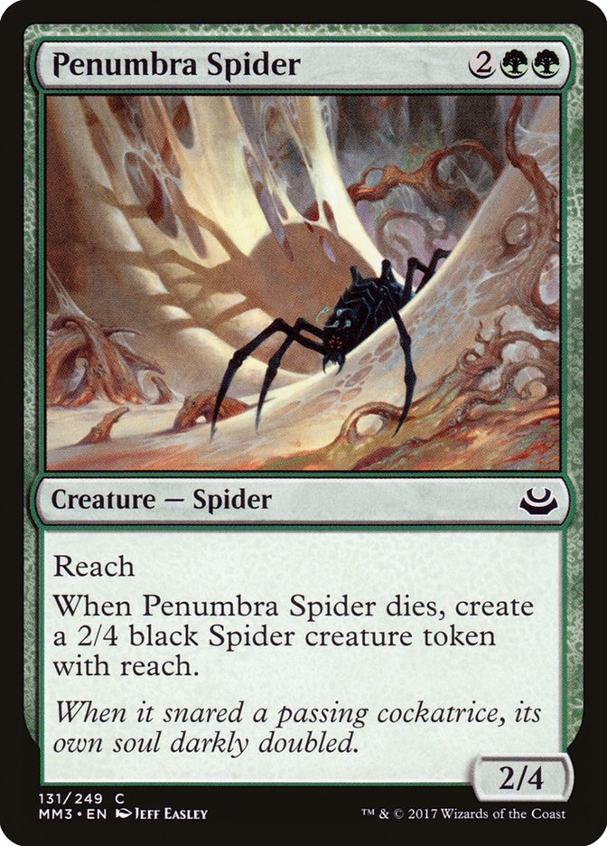Penumbra Spider [Modern Masters 2017] [Foil]