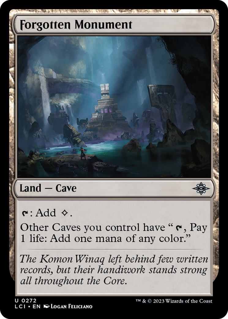 Forgotten Monument [The Lost Caverns of Ixalan] [Foil]