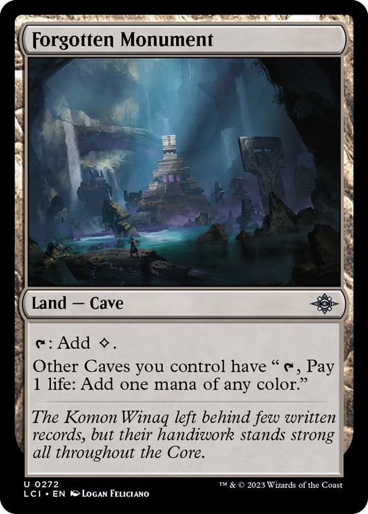 Forgotten Monument [The Lost Caverns of Ixalan] [Foil]