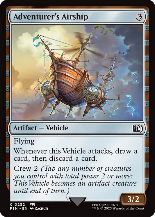 Adventurer's Airship [FINAL FANTASY] [Foil]