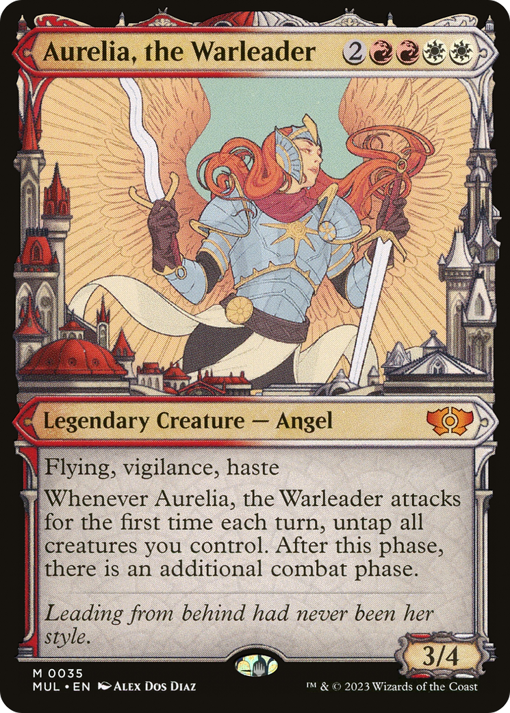 Aurelia, the Warleader [Multiverse Legends] [Foil]