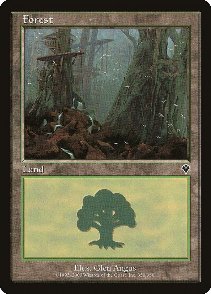 Forest (350) [Invasion] [Foil]