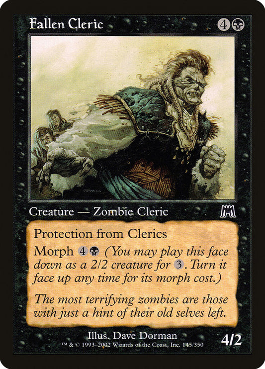 Fallen Cleric [Onslaught] [Foil]