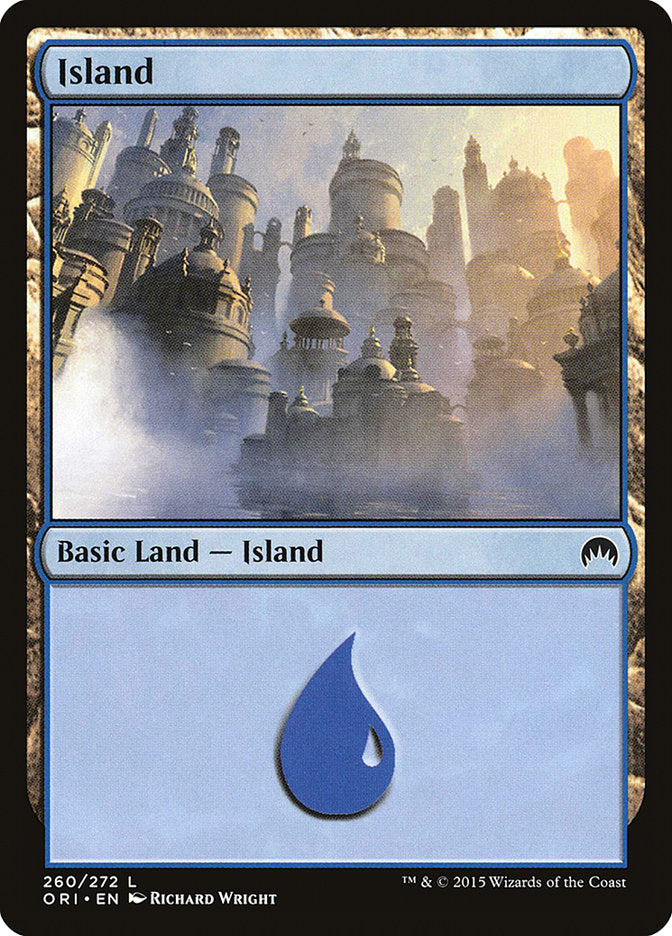 Island (260) [Magic Origins] [Foil]
