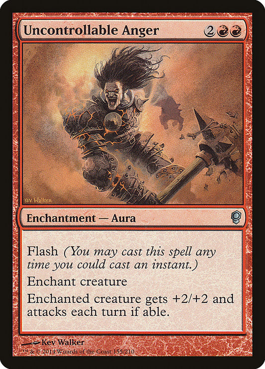 Uncontrollable Anger [Conspiracy] [Foil]