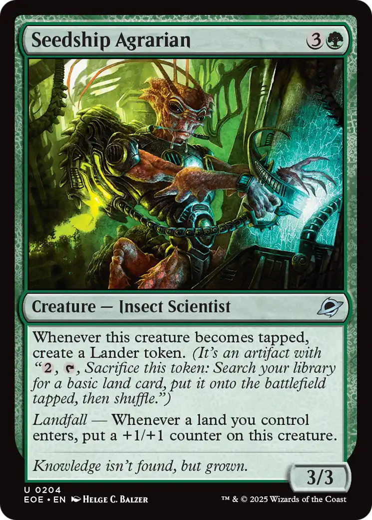 Seedship Agrarian [Edge of Eternities] [Foil]