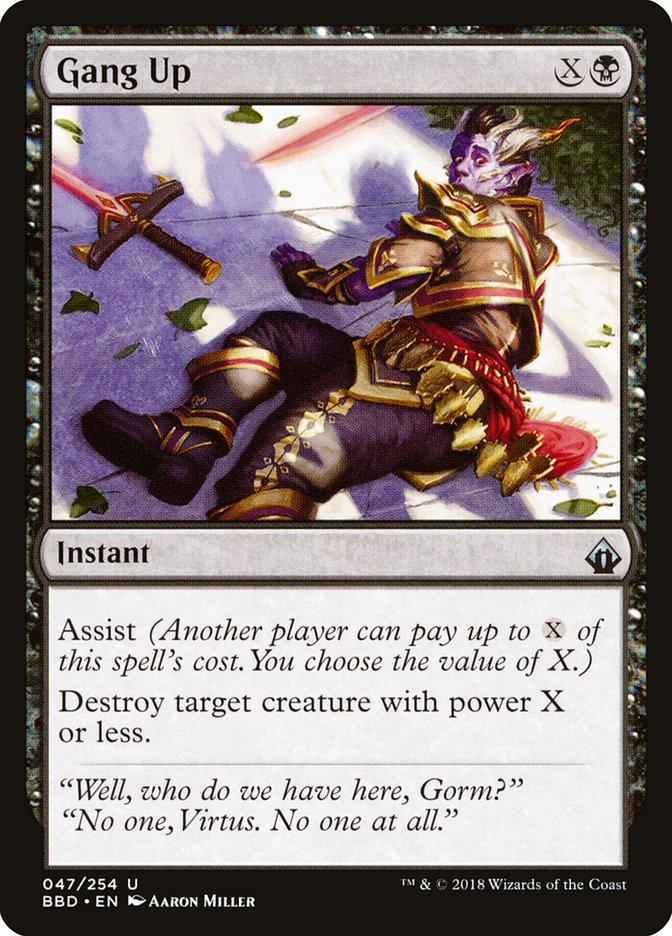 Gang Up [Battlebond] [Foil]