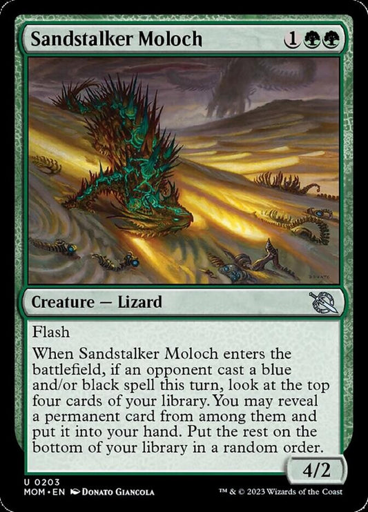 Sandstalker Moloch [March of the Machine] [Foil]
