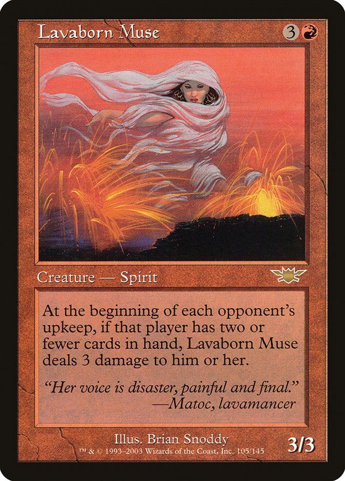 Lavaborn Muse [Legions] [Foil]