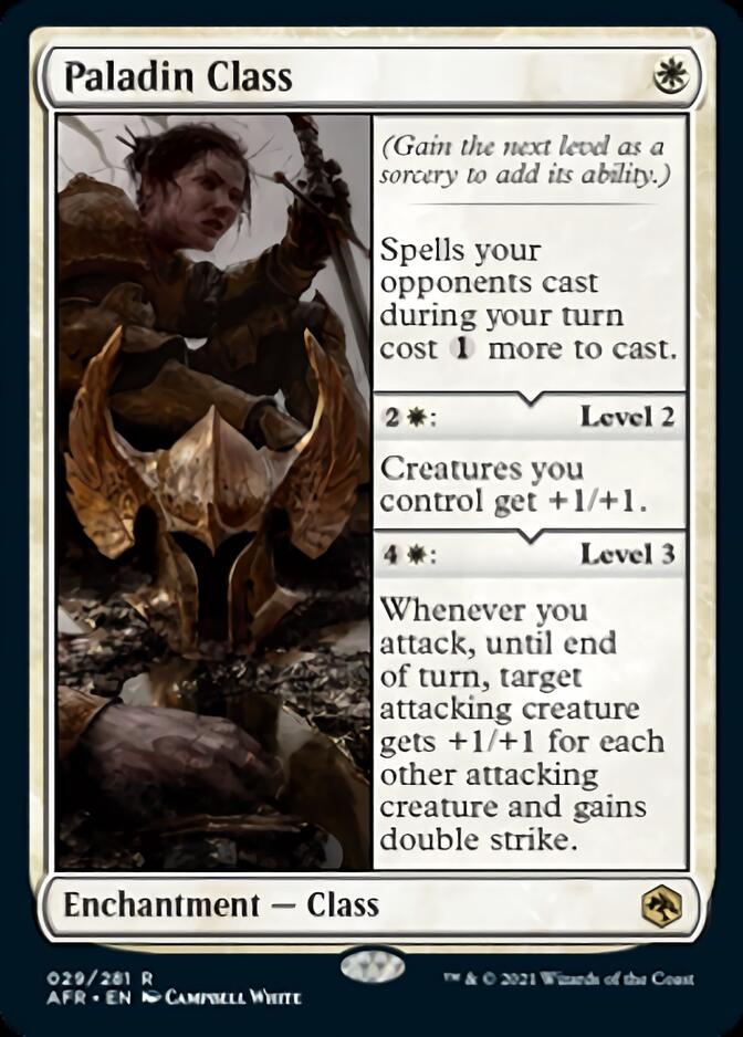 Paladin Class [Dungeons & Dragons: Adventures in the Forgotten Realms] [Foil]