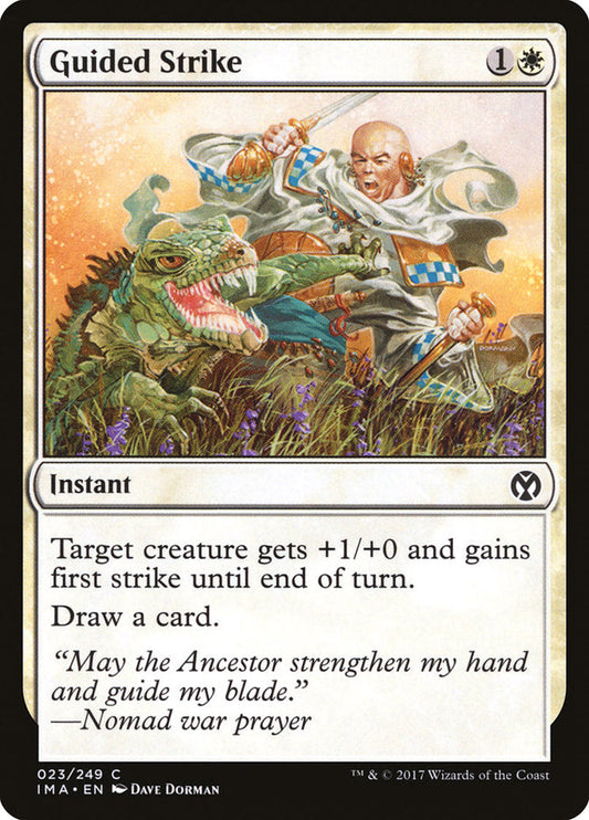 Guided Strike [Iconic Masters] [Foil]