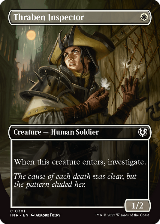 Thraben Inspector (Borderless) [Innistrad Remastered] [Foil]