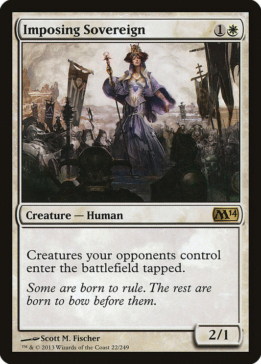 Imposing Sovereign [Core Set 2014] [Foil]