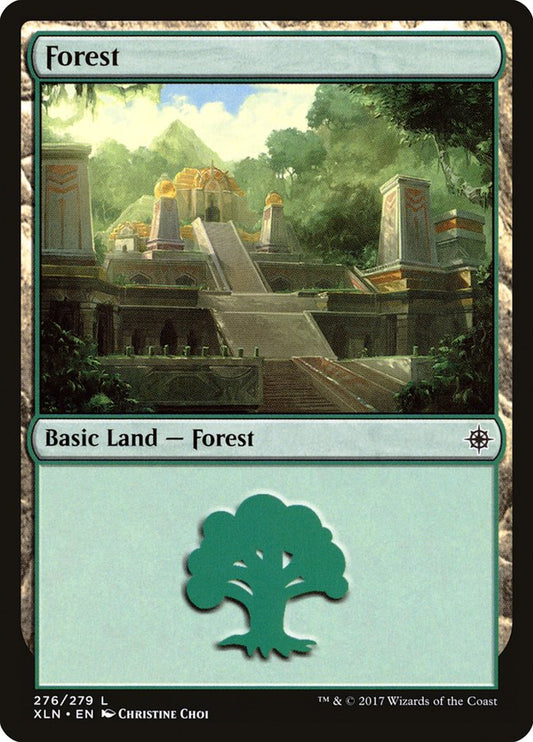 Forest (276) [Ixalan] [Foil]