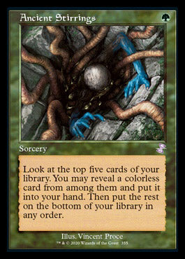 Ancient Stirrings (Timeshifted) [Time Spiral Remastered] [Foil]