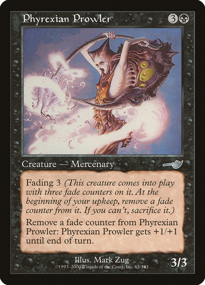 Phyrexian Prowler [Nemesis] [Foil]