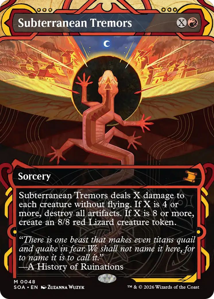 Subterranean Tremors [Secrets of Strixhaven: Mystical Archive] [Foil]