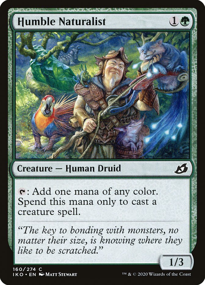 Humble Naturalist [Ikoria: Lair of Behemoths] [Foil]