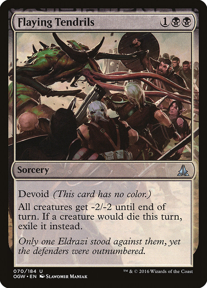 Flaying Tendrils [Oath of the Gatewatch] [Foil]