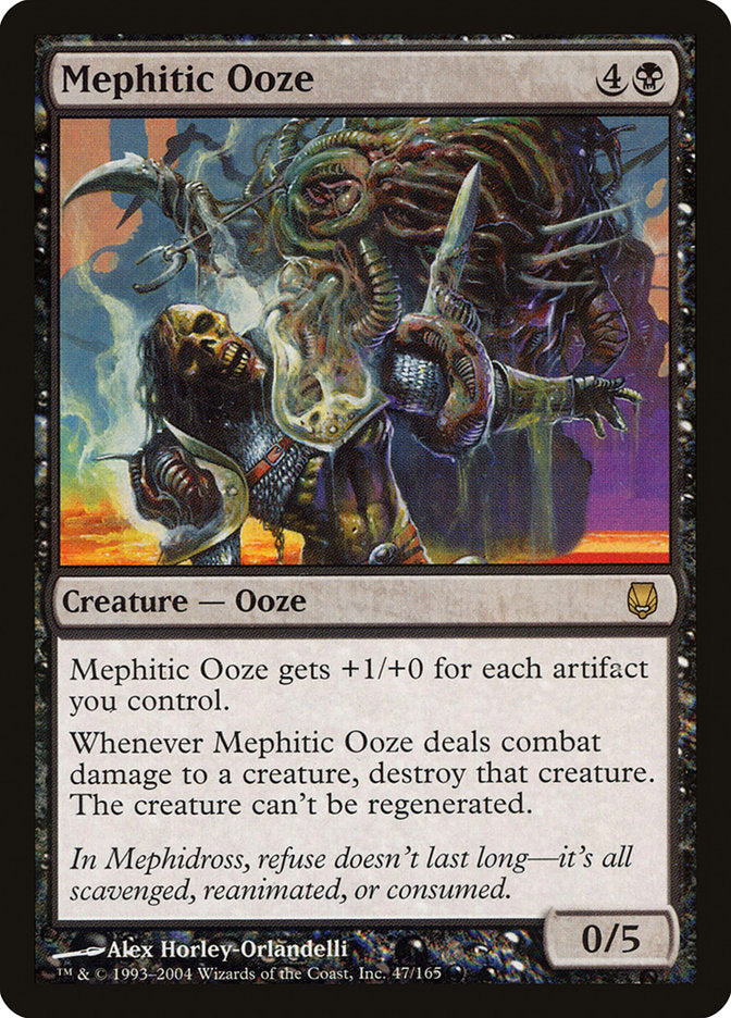 Mephitic Ooze [Darksteel] [Foil]
