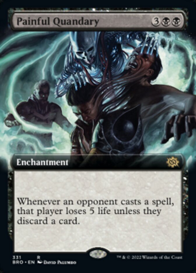 Painful Quandary (Extended Art) [The Brothers' War] [Foil]
