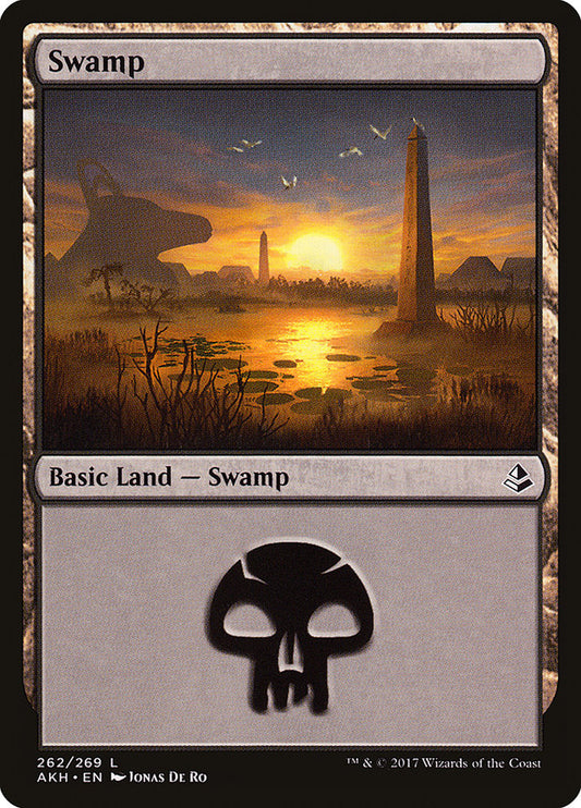 Swamp (262) [Amonkhet] [Foil]