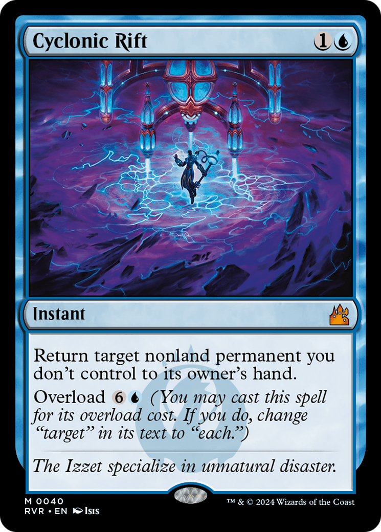 Cyclonic Rift [Ravnica Remastered] [Foil]
