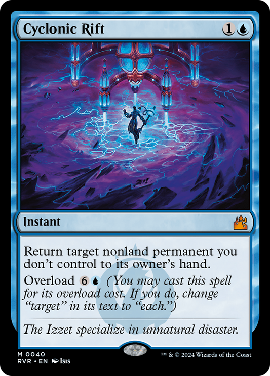 Cyclonic Rift [Ravnica Remastered] [Foil]