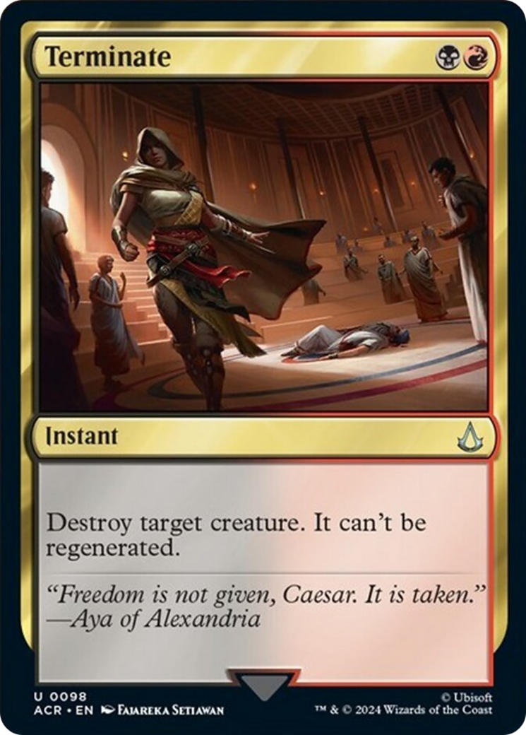 Terminate [Assassin's Creed] [Foil]