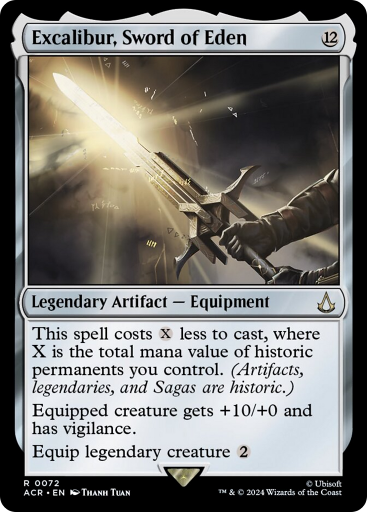 Excalibur, Sword of Eden [Assassin's Creed] [Foil]