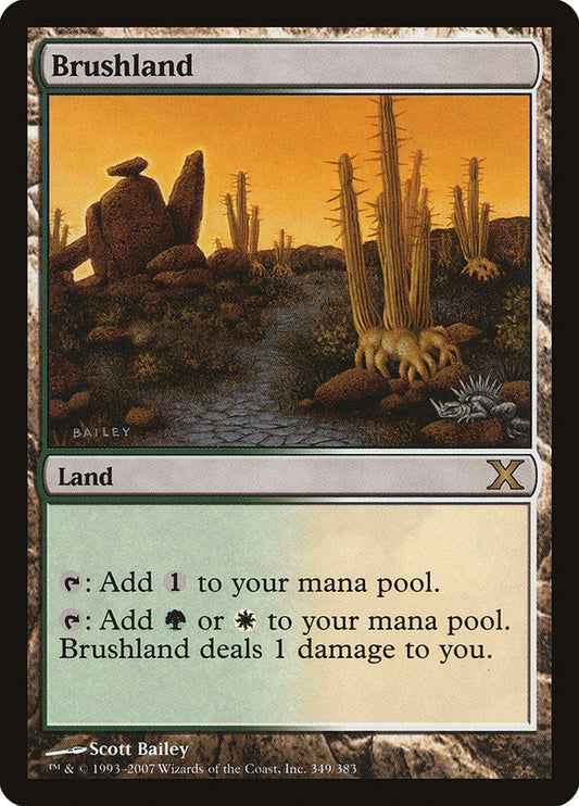 Brushland [Tenth Edition] [Foil]