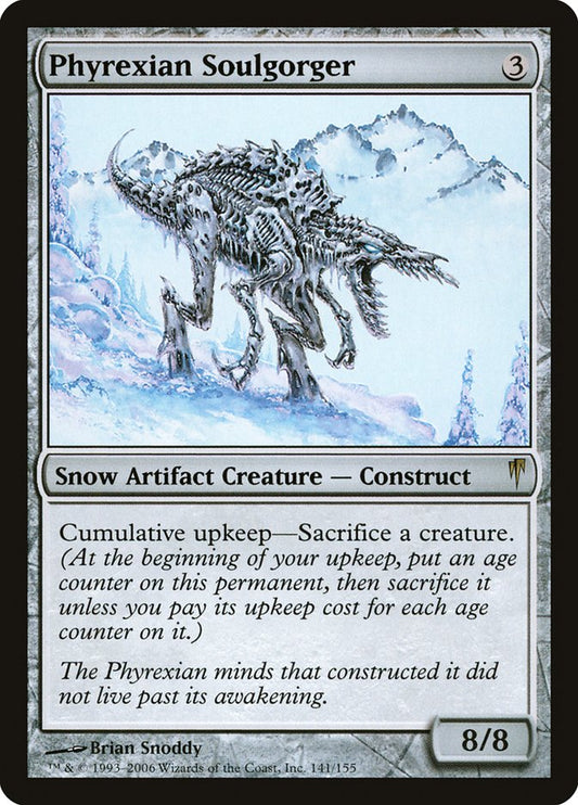 Phyrexian Soulgorger [Coldsnap] [Foil]