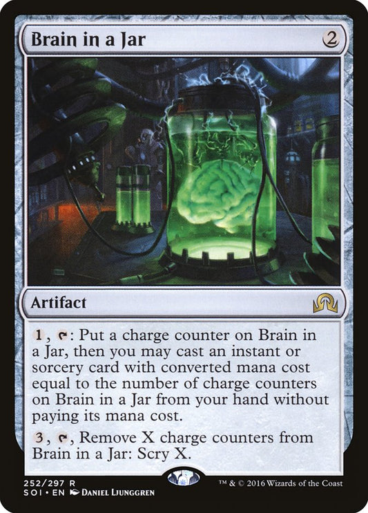 Brain in a Jar [Shadows over Innistrad] [Foil]