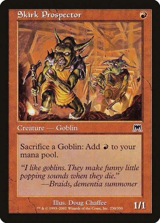 Skirk Prospector [Onslaught] [Foil]