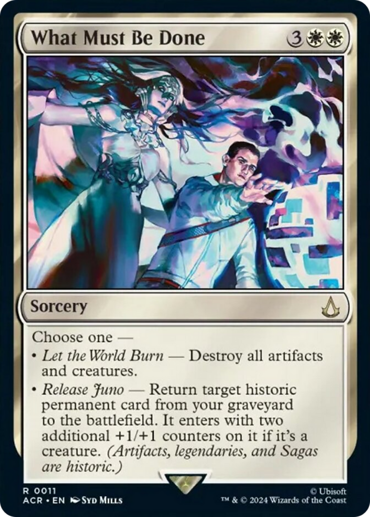 What Must Be Done [Assassin's Creed] [Foil]