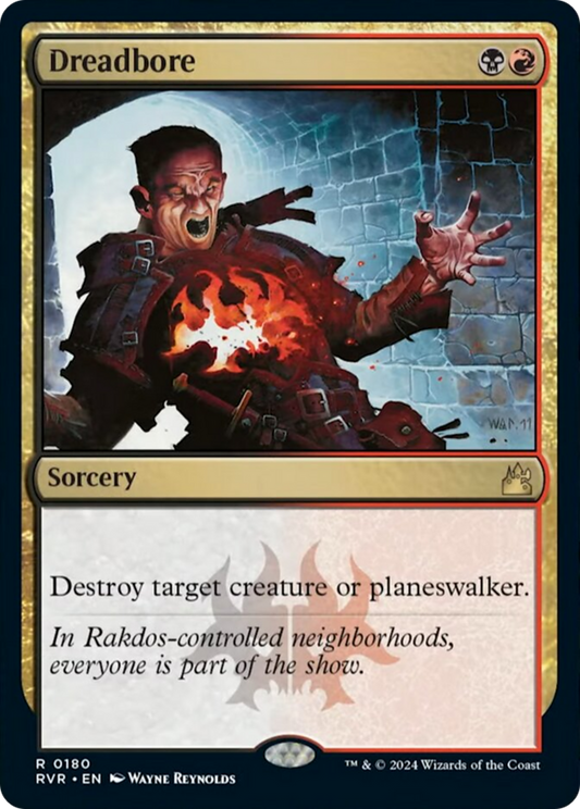 Dreadbore [Ravnica Remastered] [Foil]