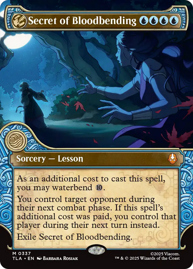 Secret of Bloodbending (Showcase) [Avatar: The Last Airbender] [Foil]