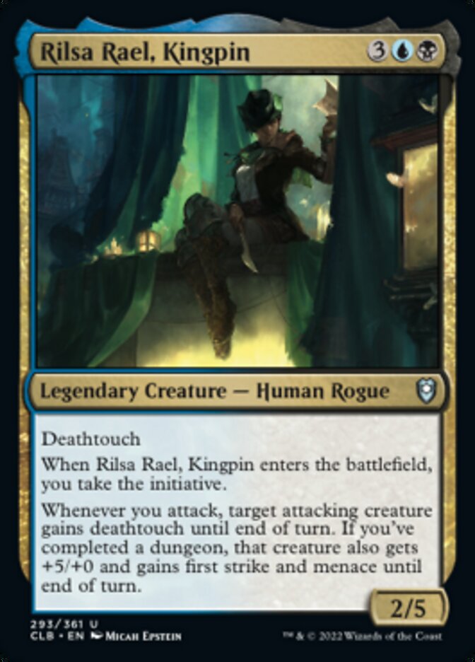 Rilsa Rael, Kingpin [Commander Legends: Battle for Baldur's Gate] [Foil]