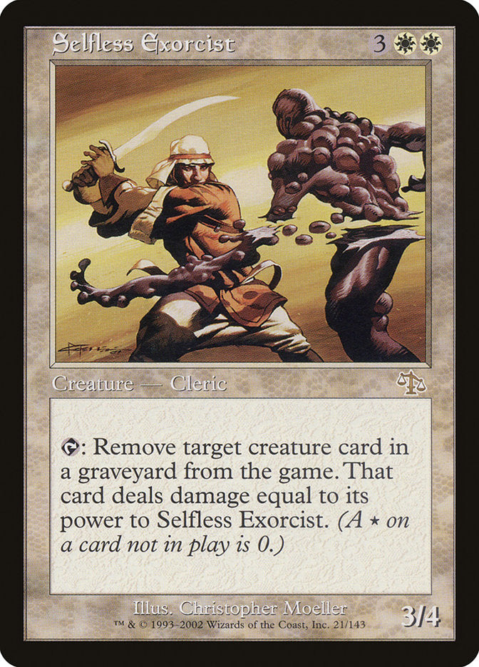 Selfless Exorcist [Judgment] [Foil]