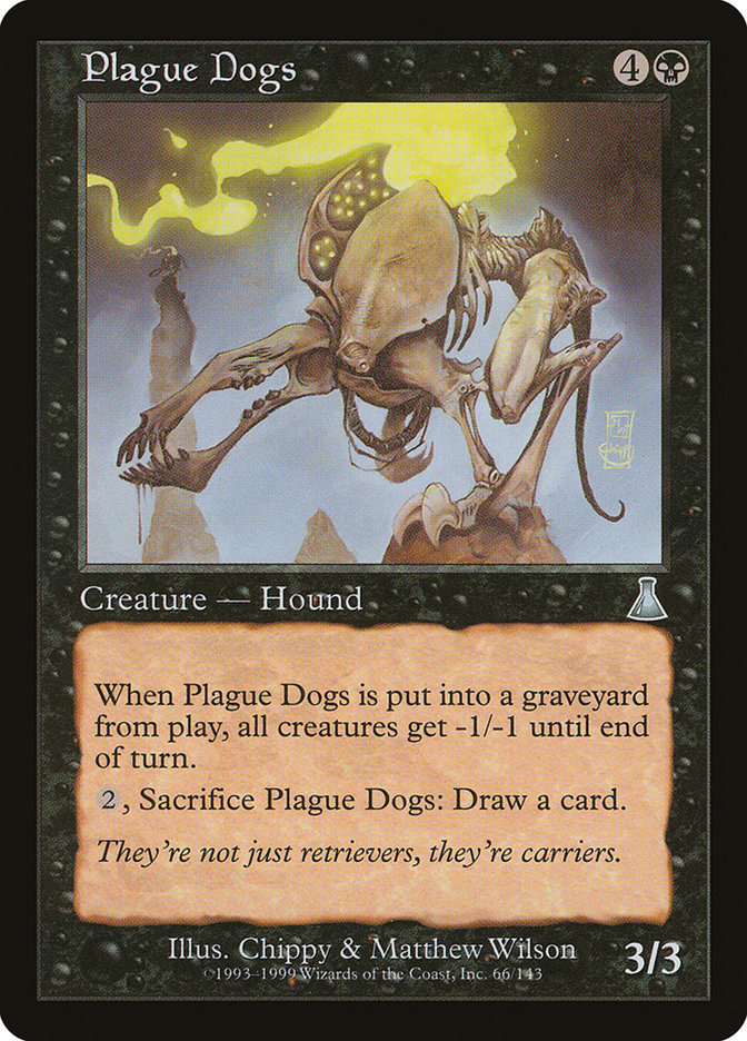 Plague Dogs [Urza's Destiny] [Foil]