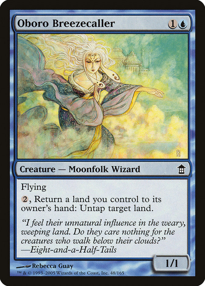 Oboro Breezecaller [Saviors of Kamigawa] [Foil]