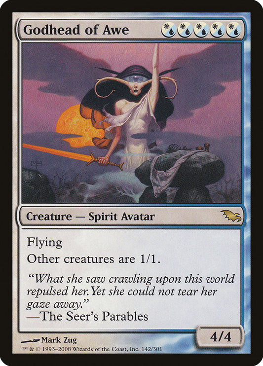Godhead of Awe [Shadowmoor] [Foil]