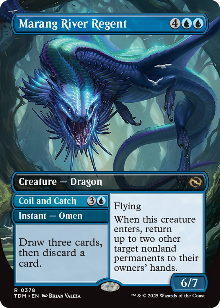 Marang River Regent (Borderless) [Tarkir: Dragonstorm] [Foil]
