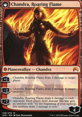 Chandra, Fire of Kaladesh // Chandra, Roaring Flame [Magic Origins]